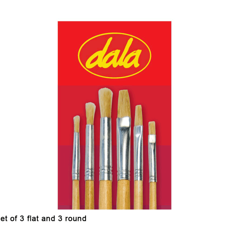 Dala 579 Long Flat Set Of 6