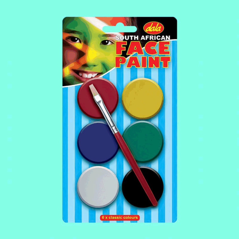 SA Flag Face Paint Kit