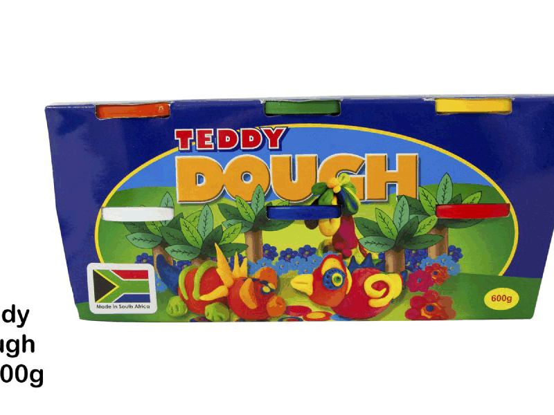 Teddy Dough 6x100g Kit