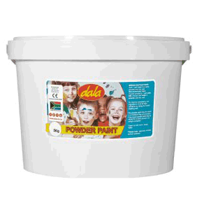 Powder Tempera - Standard Colours - 4kg Bucket