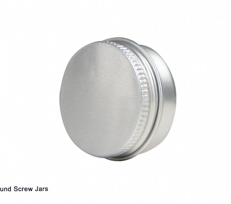 Aluminum Round Screw Jar