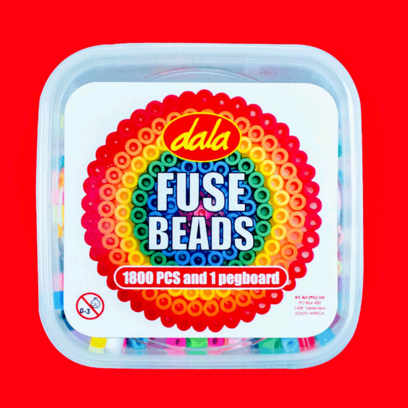 1800Pcs Fuse Bead Bucket 1 Peg