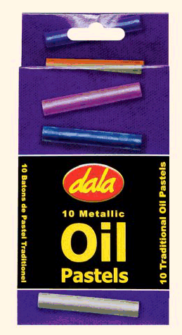 Oil Pastels - Metallic 10pcs