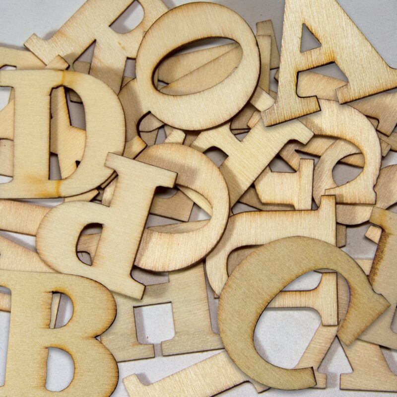 Wooden Alphabet